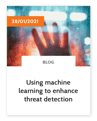 Blog-Using machine learning to enhance threat detection