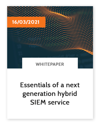 WhitePaper-Essentials of a next generation hybrid SIEM service